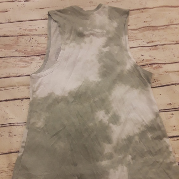 Fifth Sun Tie Dye Boho Cow Skull T-Shirt Tank (M) - Picture 2 of 4